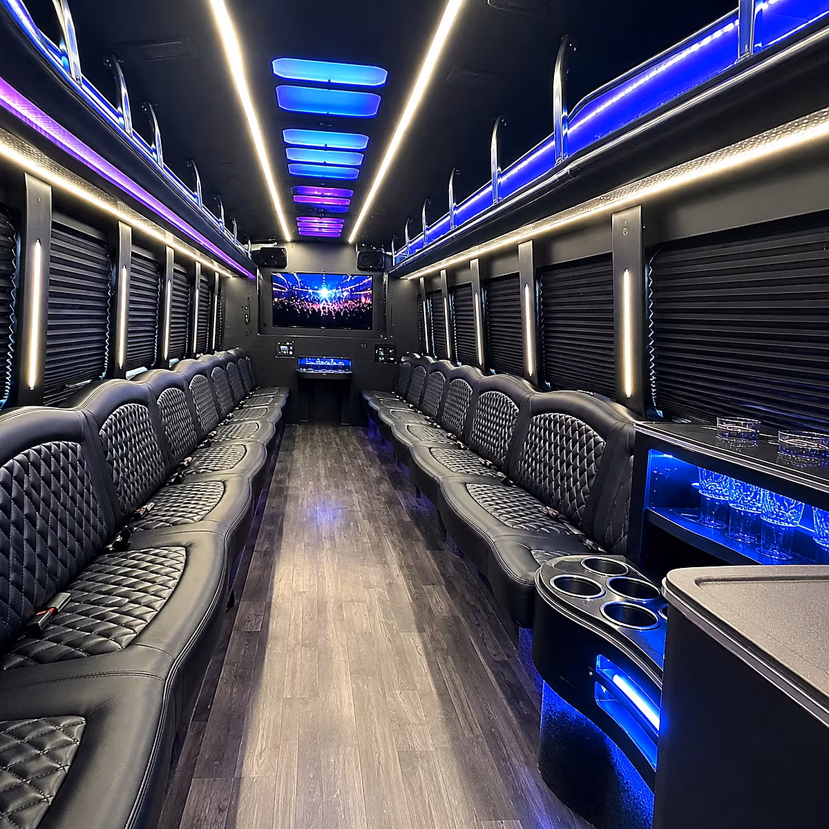 virginia beach night out party bus rental