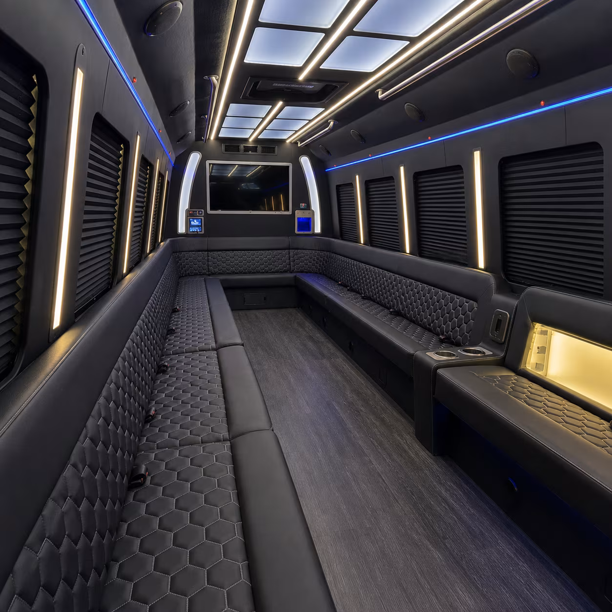 virginia beach party bus inside