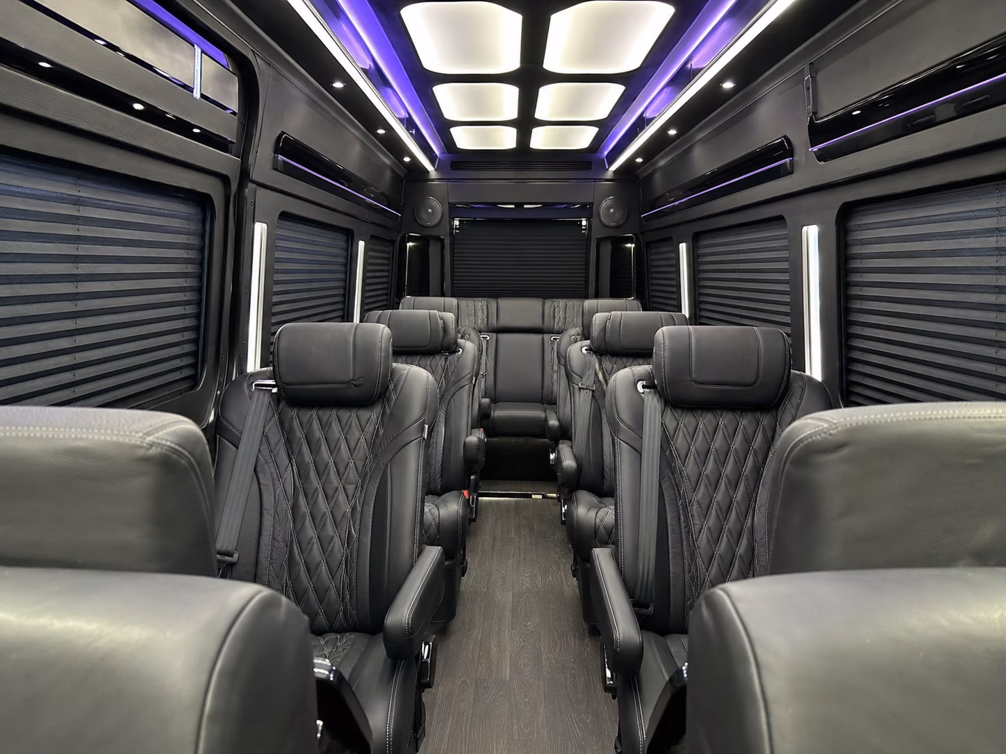 virginia beach sprinter van with driver inside